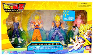 DBZ - Original Collection - Magin Vegeta, Super Saiyan Gohan, Super Saiyan Vegito, and Buu