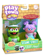 Sesame Street Play Town - Oscar The Grouch and Abby