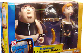 Family Guy 2-Pack Nighttime Lois and Peter