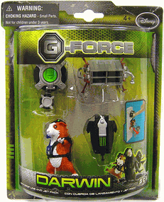 G-Force - Mini Figure Set Darwin [Drop Line and Jet Pack]