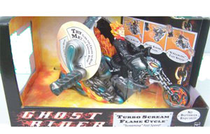 Ghost Rider and Turbo Scream Flame Cycle