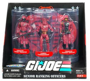 G.I. Joe Senior Ranking Officers - Crimson Guard Command