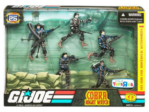 G.I. Joe Troop Builder Set - Cobra Special Operations Night Watch