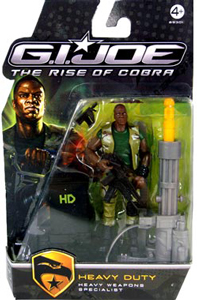 GI Joe Rise Of Cobra - HEavy Weapons Specialist - Heavy Duty