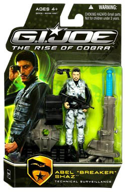 GI Joe Rise Of Cobra - Technical Surveillance - Abel -Breaker- Shaz