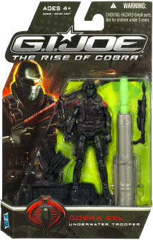 GI Joe Rise Of Cobra - Underwater Trooper Cobra Eel