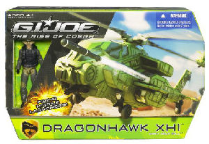 The Rise Of The Cobra - DragonHawk XH1 Helicopter with Wild Bill