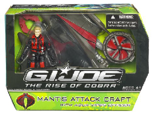 The Rise Of The Cobra - Mantis Attack Craft with Aqua-Viper