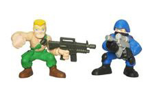 Combat Heroes - Duke Vs. Cobra Trooper