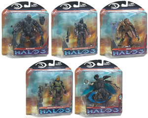 Halo 3 Series 2 CAMPAIGN SET of 5