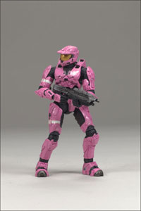 Halo 3 Series 2 - Spartan Mark VI Pink Exclusive
