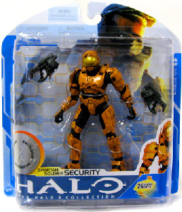 Halo 3 - Exclusive Orange Spartan Soldier Security