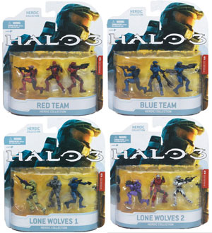 Halo 3 Heroic Collection - Series 1 Set of 4