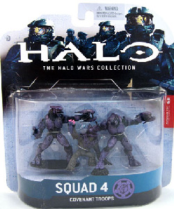 Halo Wars - Set 4 - 2 Elites and 1 Grunt - Purple
