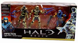 Halo Reach - 3-Pack Infection - Human Spartan and Zombie Spartan