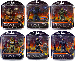 Halo Reach - Series 1 Set of 6