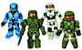 Halo Minimates - Exclusive 4-Pack [Master Chief, UNSC Marine, White Spartan, Elite Cobalt]