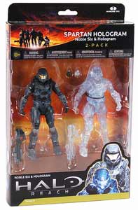 Halo Reach 2-Pack - Spartan Hologram - Noble Six and Hologram