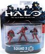 Halo Wars - Set 3 - 2 Spartan Soldiers and 1 Marine - Red