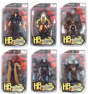 Hellboy 2 - The Golden Army: Series 1 Set of 6