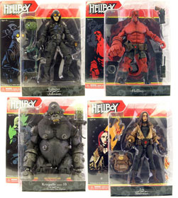 Hellboy Comic Figure Series 1 Set of 4