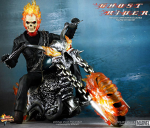 Hot Toys Marvel 12-Inch 1/6th Scale Ghost Rider - Nicholas Cage