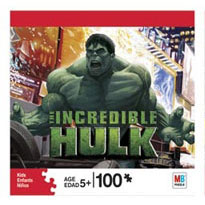 100 PCS Puzzle Mad Hulk