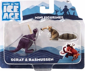 Ice Age Continental Drift - 2-Pack Scrat and Rasmussen