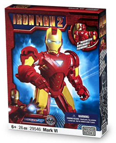 Iron Man 2 Mega Bloks - Iron Man Mark VI Metalon