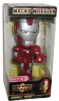 Wacky Wobbler - Iron Man Silver Centurion Exclusive