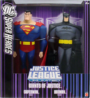 10-inch Purple Box: Giants of Justice Superman and Batman