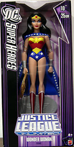 10-Inch Purple Box: Wonder Woman with Cape and Lasso