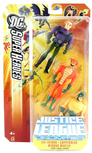 DC Superheroes JLU: Lex Luthor, Copperhead, and Mirror Master