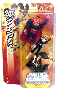 DC Superheroes JLU: Superman, Dr. Light, and Aquaman 3-pack