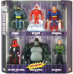 DC Superheroes Purple Box - Gorilla Grodd Action Figure 6-Pack