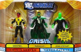 DC Universe Crisis - Sinestro, Parallax, John Stewart