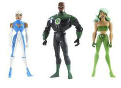 DC Superheroes 3-Pack Purple: Green Lantern, Fire, Ice