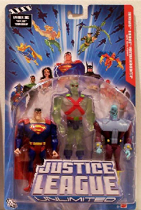 JLU: Superman, Brainiac, Translucent Martian Manhunter