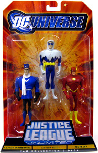 DC Universe - Justice League Unlimited - Captain Boomerang, Captain Cold, The Flash
