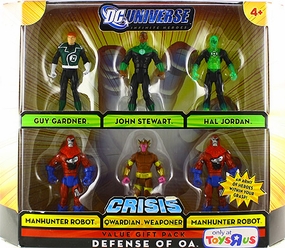 DC Universe - Crisis - Defense of Oa [Guy Gardner, John Stewart, Hal Jordan, Manhunter Robot, Qwardian Weaponer]