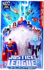 Justice League Unlimited 3-Pack: Superman, Brainiac, Clear Martian Manhunter