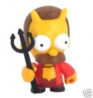 4-Inch Kidrobot Simpsons - Ned Flanders as The Devil CHASE