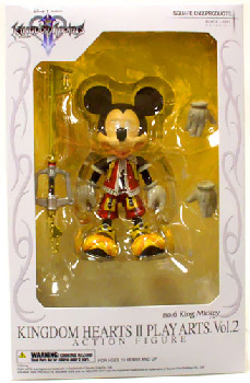 Kingdom Hearts 2 Play Arts - King Mickey