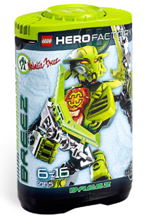 LEGO Hero Factory Natalie Breez (Green) 7165