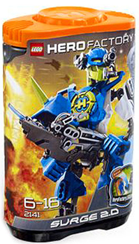 LEGO Hero Factory Surge 2.0 (Blue) 2141