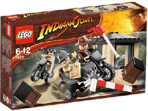 LEGO - Indiana Jones Motorcycle Chase[7620]