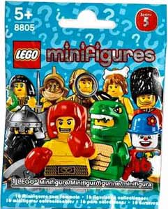LEGO Minifigure Series 5 Mystery Bag Pack[5 pack]
