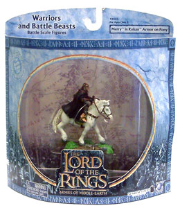 LOTR 3-inch: Merry in Rohan Armor on Pony