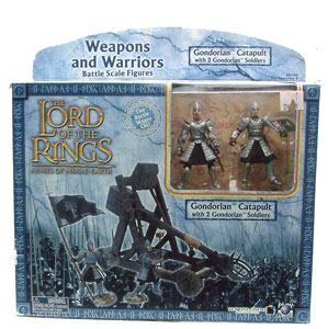 LOTR 3-inch: Gondorian Catapult with 2 Gondorian Soldiers