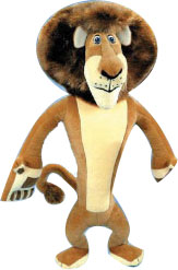 Madagascar 8-Inch Plush: Alex The Lion